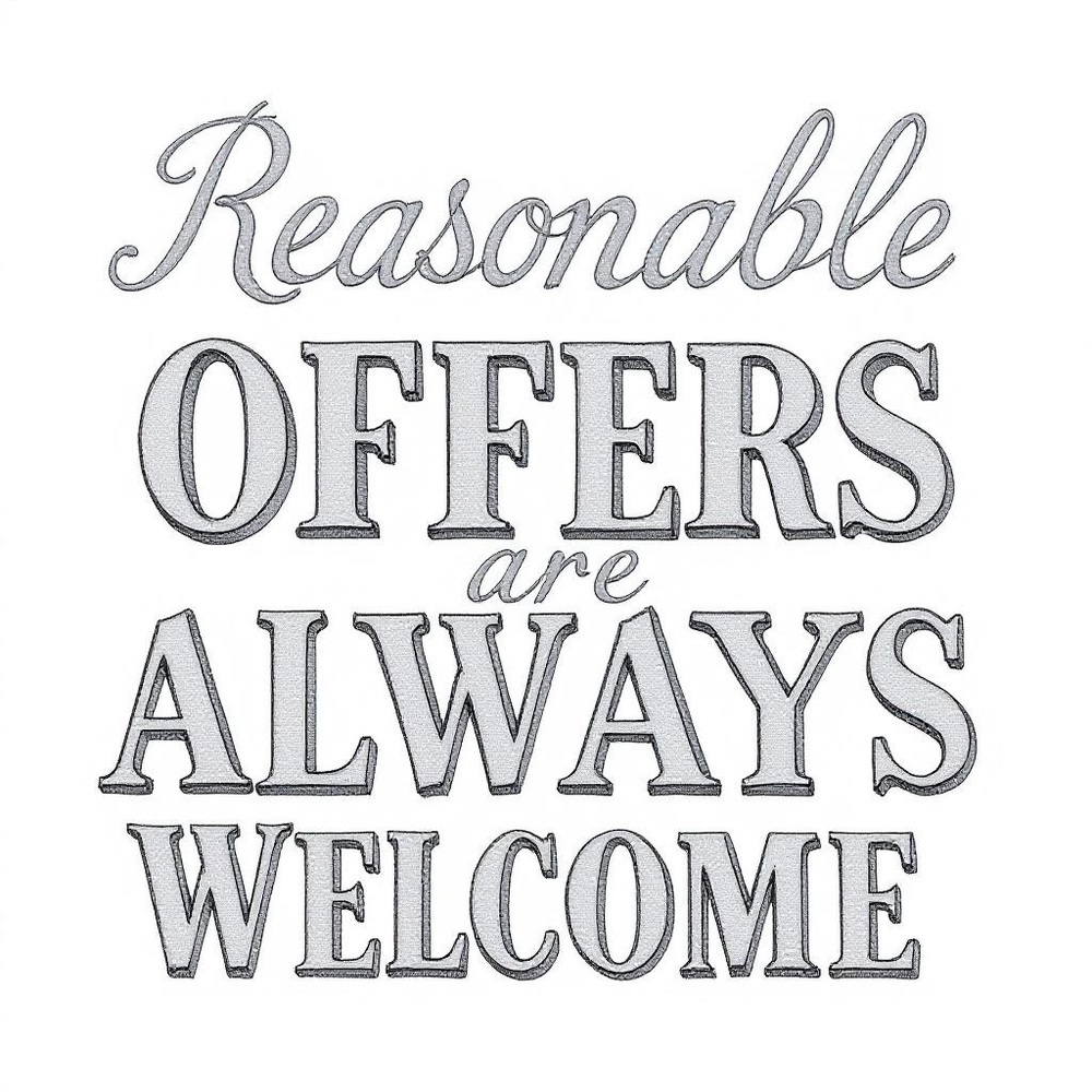 ❤️ It?  Send Us A Reasonable Offer.